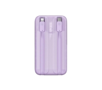 Pin dự phòng Baseus 10.000mAh sạc nhanh 22,5W liền 2 cáp - PPMD10 (C + L)