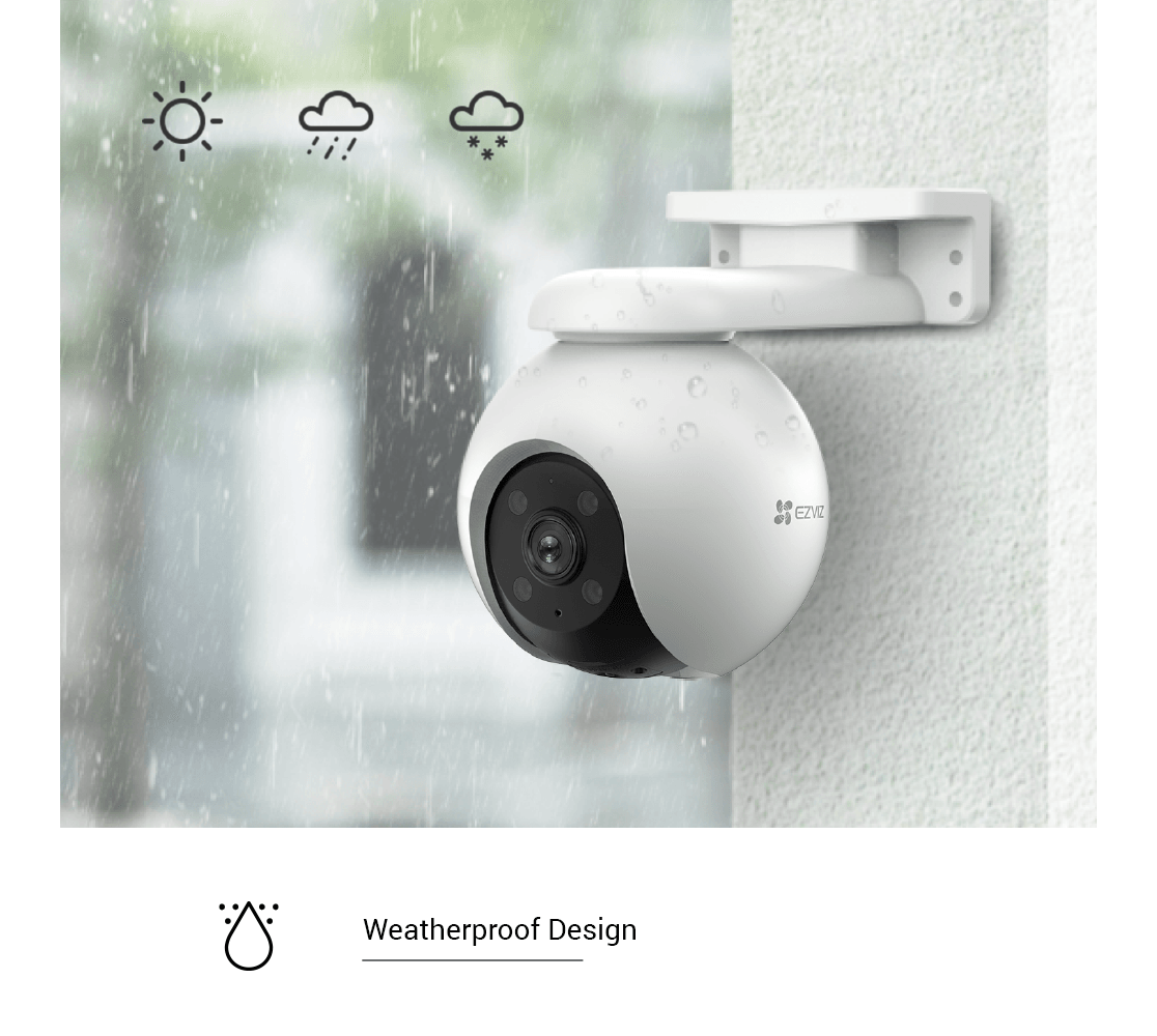 Camera ngoài trời quay quét EZVIZ H8 Pro (3K)