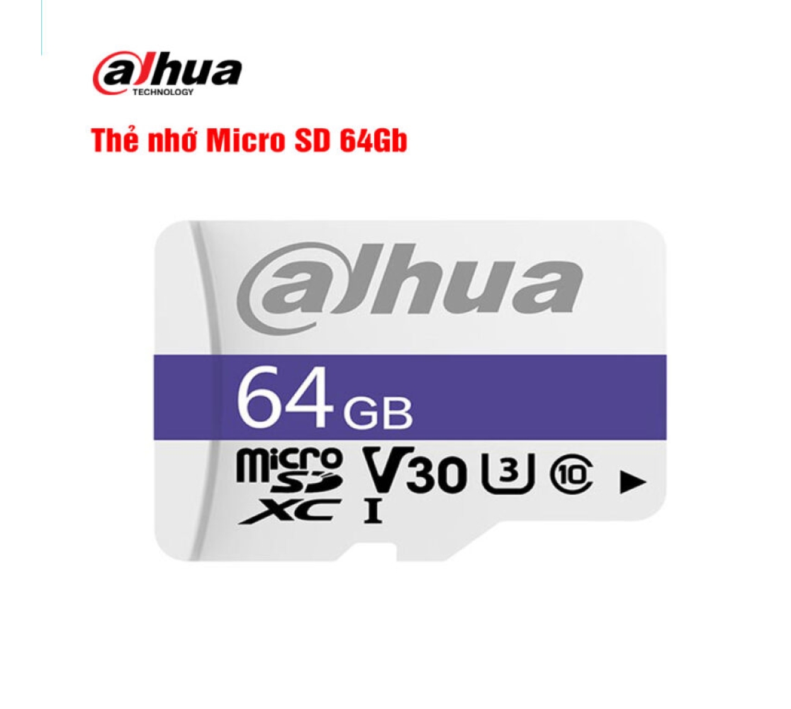 Thẻ nhớ Micro SD 64Gb DAHUA DHI-TF-C100/64GB