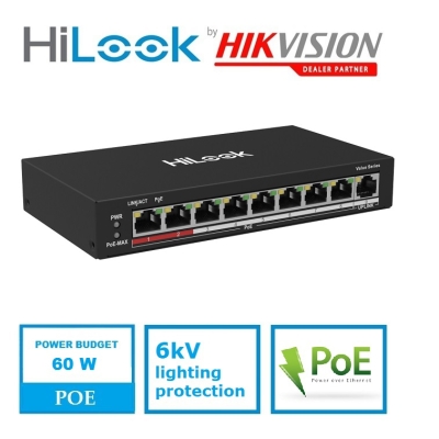Switch POE 8 cổng HiLook NS-0310P-60
